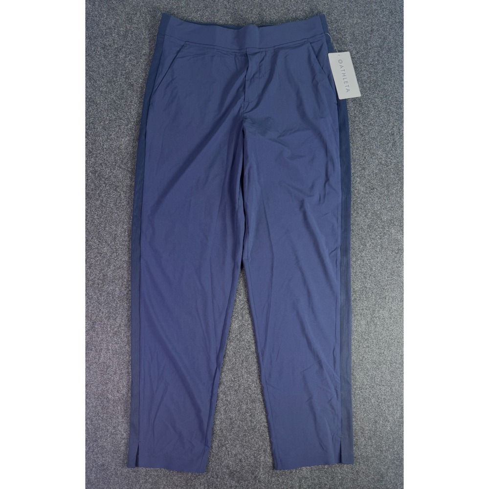 NEW Fabletics Brooklyn Mid Rise Ankle Pant Cheville NWT Navy Stretch Leggings